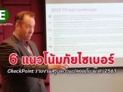 บทสรุปความปลอดภัยทางไซเบอร์ปี 2563 โดย เช็คพอยท์