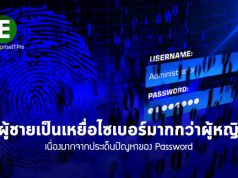 ผลวิจัยชี้ : ผู้ชายเป็นเหยื่อของอาชญากรรมทางไซเบอร์มากกว่าผู้หญิง เพราะพาสส์เวิร์ด