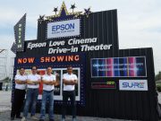 เอปสันยกทัพเลเซอร์โปรเจคเตอร์ จัดไดร์ฟอินหนังกลางแปลง ณ งานวัดลานตากฟ้า