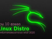 10 สุดยอดโอเอส Linux Distro  สำหรับการทดสอบเจาะระบบ แห่งปี 2020
