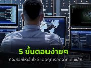 ขั้นตอนการตรวจสอบความปลอดภัย 5 ประการ ที่จะทำให้เว็บไม่โดนแฮ็ก