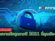 บทสรุปภัยคุกคามที่คาดจะรุนแรงในปี 2021 ในทัศนะของ Fortinet