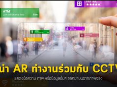 การนำ Augmented Reality มาทำงานร่วมกับกล้องวงจรปิดให้เกิดประโยชน์