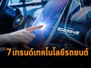 7 เทรนด์ด้านเทคโนโลยีรถยนต์ที่เราจะได้เห็นในปี 2022 นี้