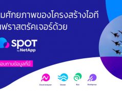 เพิ่มศักยภาพของโครงสร้างไอทีอินฟราสตรัคเจอร์ของคุณด้วย Spot by NetApp