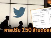 ทวิตเตอร์โดนปรับ 150 ล้านเหรียญฯ ฐานใช้ข้อมูลของผู้ใช้เพื่อการโฆษณา โดยไม่แจ้งให้ทราบก่อน