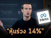 สัปดาห์นี้หุ้นเมตาร่วงอีก 14% จนแทบใกล้กับตัวเลขช่วงโควิดระบาด