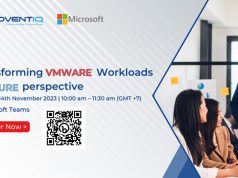 เชิญร่วมงานสัมมนาออนไลน์ Transforming VMware Workloads to Azure perspective (14 พ.ย.นี้)