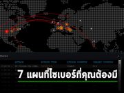 นี่คือ 7 แผนที่การโจมตีทางไซเบอร์ (Cyber Threat Map) แบบฟรีให้คุณได้ทดลองใช้