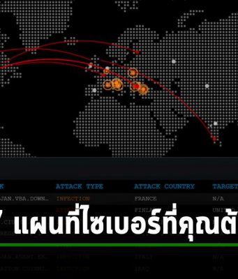 นี่คือ 7 แผนที่การโจมตีทางไซเบอร์ (Cyber Threat Map) แบบฟรีให้คุณได้ทดลองใช้