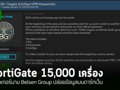 แฮ็กเกอร์ Belsen Group แอบปล่อยข้อมูลอุปกรณ์ FortiGate กว่า 15,000 เครื่องบนดาร์กเว็บ