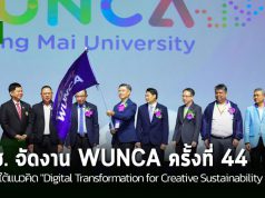 มช. จัดประชุม WUNCA ครั้งที่ 44 ภายใต้แนวคิด “Digital Transformation for Creative Sustainability”